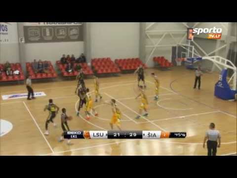 SportoTV.lt: LKL čempionatas "LSU-Atletas" - "Šiauliai"