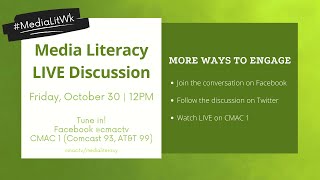 Media Literacy: Q&A Discussion with the Experts