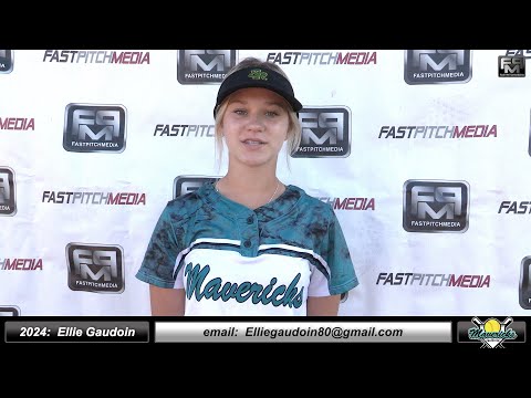 2024 Eliana “Ellie” Gaudoin 3.67 GPA Pitcher & Shortstop Softball Skills Video - Mavericks Fastpitch