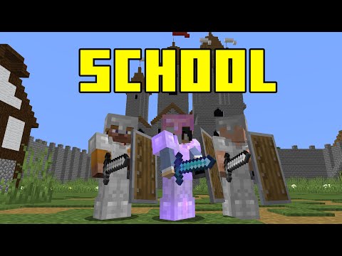 I Became KING of my SCHOOLS Minecraft Server