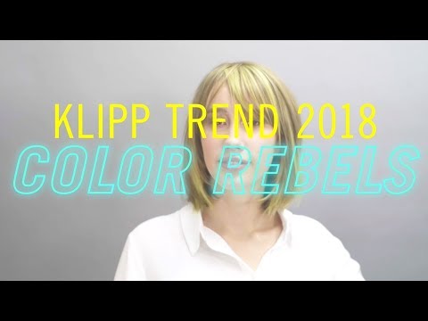 KLIPP Trend 2018 | Fashionista | Color Rebels