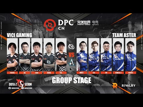 Vici Gaming vs Team Aster - DPC CN 2021/22 Tour 2: Division I - Group Stage - B03