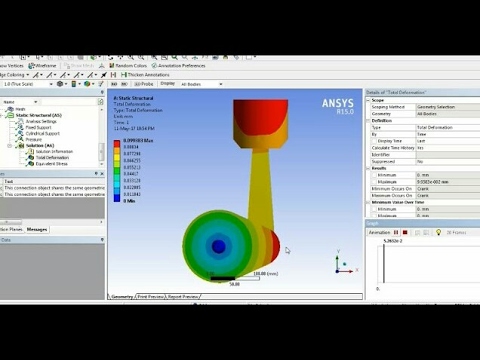 How to use Joints and calculate reaction forces in ANSYS Workbench