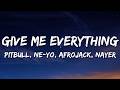 Pitbull Give Me Everything Lyrics Ft Ne Yo Afrojack Nayer