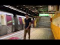 Rama De Metrou BM21 1110 2110 Bruxelles Pleacand Din Statia Timpuri Noi M1