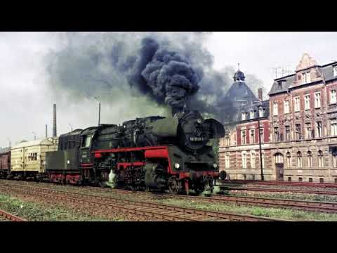TRENI IN SUPER 8 - I Treni a Vapore nella DDR a Scartamento Normale