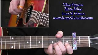 Blaze Foley Clay Pigeons Intro Guitar Lesson