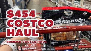 $454 Costco Haul with Prices | Summer Costco Haul
