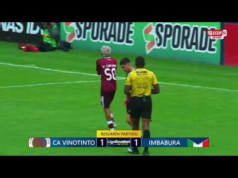 FULL RECAP: ATL. VINOTINTO 1-1 IMBABURA SC | ECUABET LEAGUE SERIES B - MATCHDAY 6