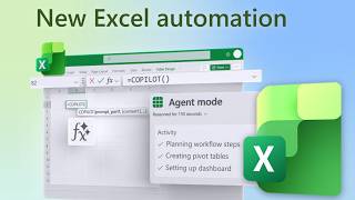 Microsoft Excel just got more powerful | Agent Mode, Copilot Function 