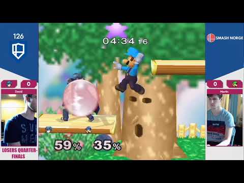 House of Smash 126 - David vs Martin - Losers Quarters - Melee