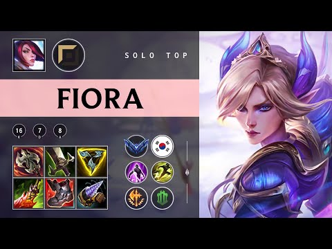 Fiora Top vs Quinn - KR Diamond Patch 25.24