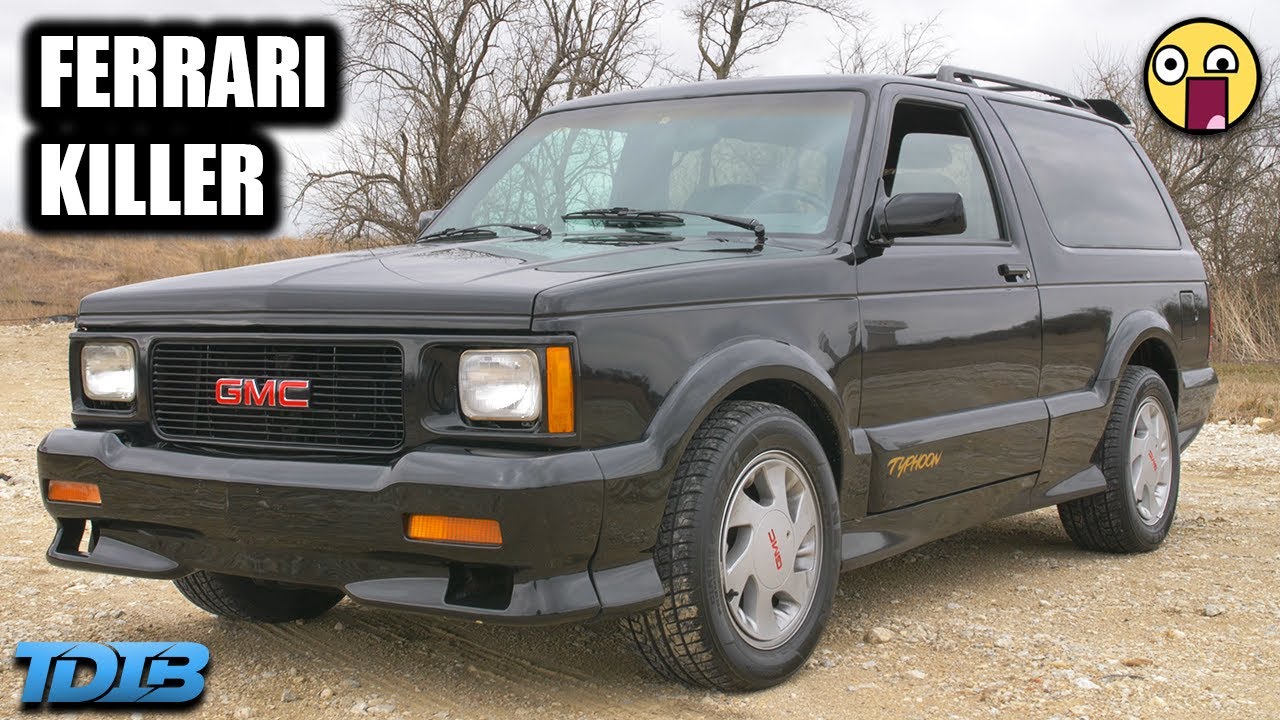 TURBOCHARGED V6 GMC Typhoon Review! Eating V8's For ...