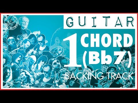 One Chord Backing Track 🎸 Funk in Bb7