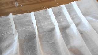 Pleats - moving fabric