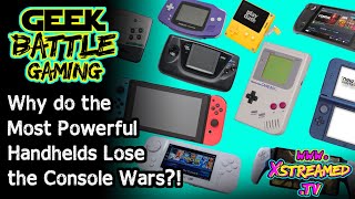 Console Wars: Losing With Power Part 2 - Why the Most Powerful Handhelds Always Lose Game Boy Switch