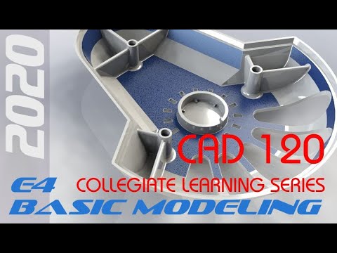 E4 SolidWorks 2020 - Basic Modeling 4 Tutorial