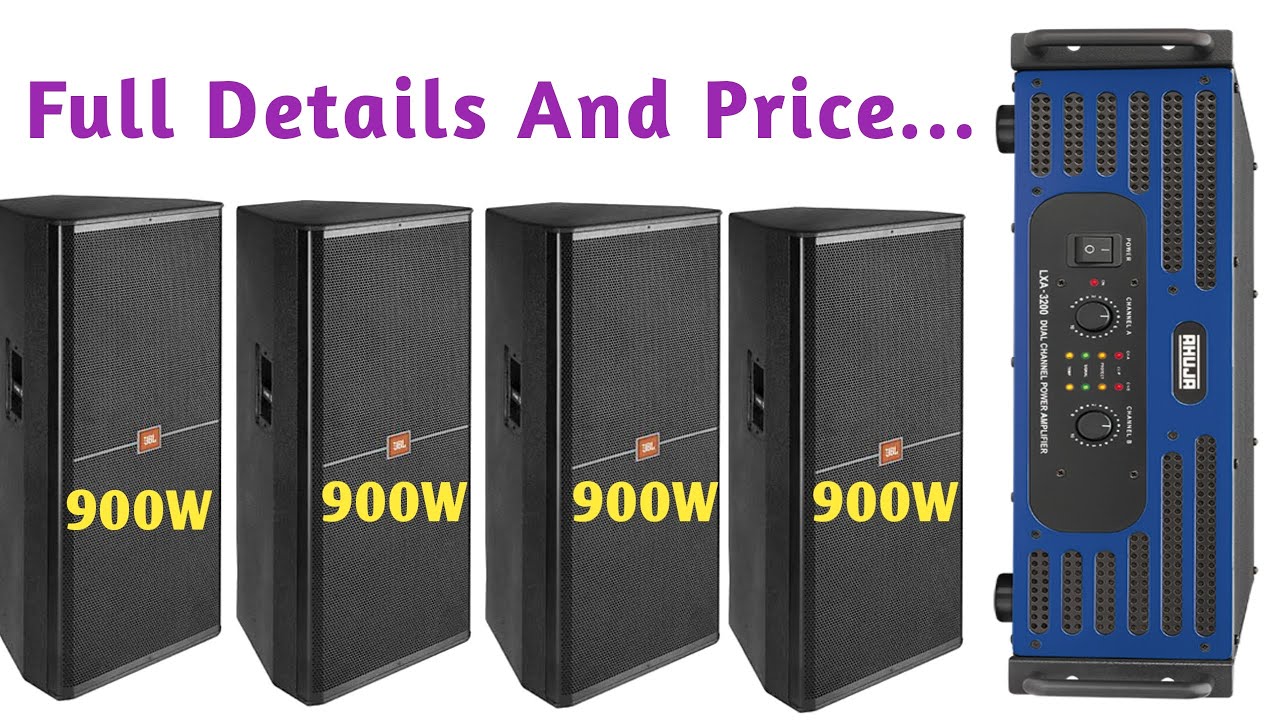 Watch video Ahuja LXA-3200 Amplifier Full Load Details And Price | 3200w amplifier par kitna top or bass chalega Now Ahuja LXA-3200 Amplifier Full Load Details And Price | 3200w amplifier par kitna top or bass chalega
