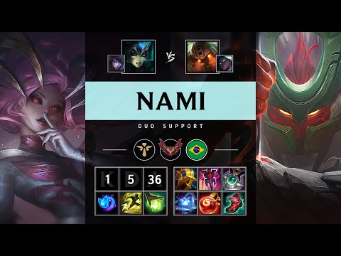 Nami Support vs Nautilus - BR Grandmaster Patch 25.15