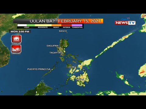 Weather update as of 11:50 AM (February 15, 2021) | BT