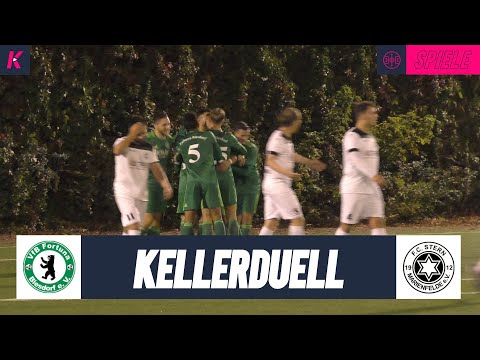 Fallrückzieher-Assist im Kellerduell | VfB Fortuna Biesdorf - FC Stern Marienfelde (Berlin-Liga)