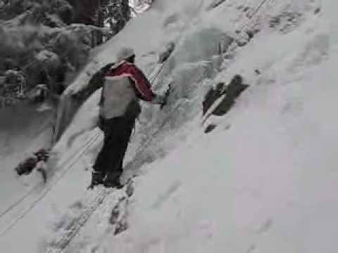 Eisklettern Kai klein