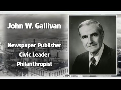 Salt Lake City History Minute - John W. Gallivan