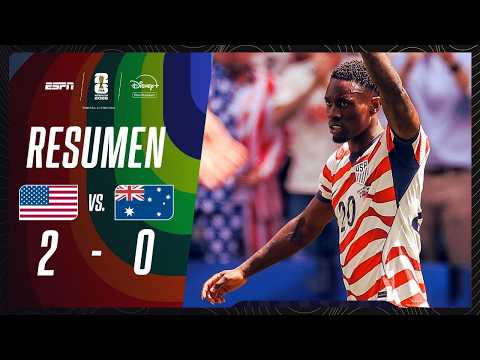 Resumen Estados Unidos vs Australia