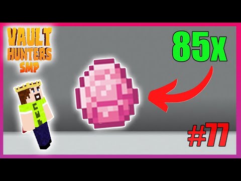 85 VAULT DIAMONDS in ONE VAULT! - Minecraft Vault Hunters SMP eps 77