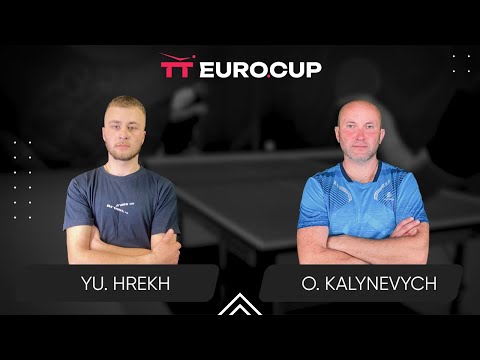 13:30 Yurii Hrekh - Oleksandr Kalynevych 27.10.2025 TT Euro.Cup Ukraine Master. TABLE 3