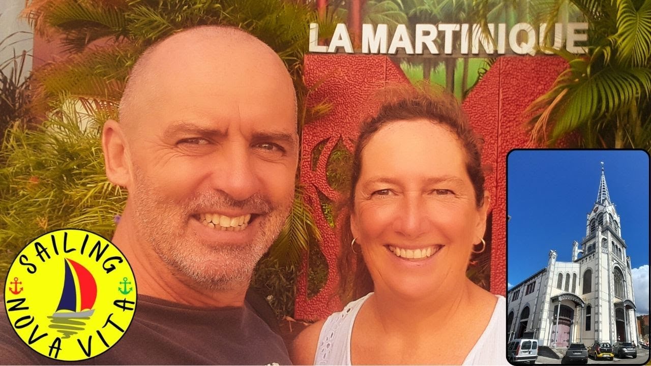 DINGHY, lunch, and a QUICK WALK around FORT DE FRANCE, Martinique