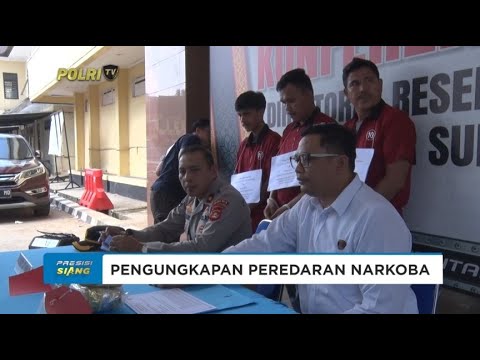 POLDA SUMSEL AMANKAN 3 KG SABU YANG DIBAWA DARI ACEH