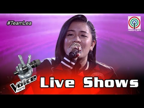 The Voice Teens Philippines Live Show: Patricia Luna - Fix You