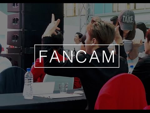 150614 VIXX 빅스 Ravi's Sexy Back Reaction to 4MINUTE Crazy at KPOP World Festival 2015 in Malaysia