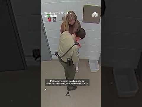 New video shows Joseph Duggar's wife in police custody following child endangerment charges