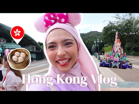 travelling to Hong Kong !! 🇭🇰 hong kong disneyland, halal dim sum and theme parks