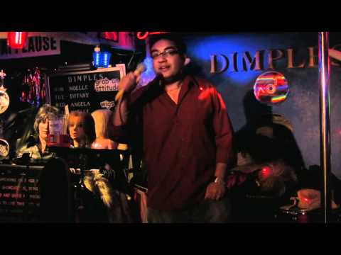 Karaoke Legend Udi Sampat (Abagnale) sings La Bamba at Dimples in Burbank, CA