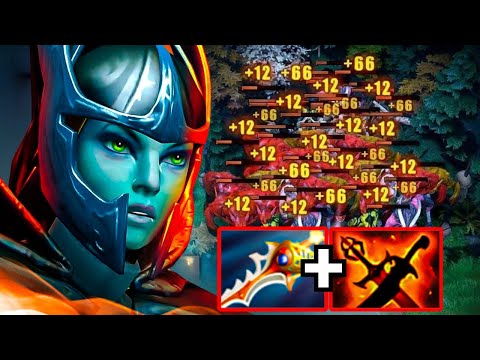 30Kills Divine Rapier + Sange & Yasha Phantom Assassin🔥 One Shot Crit Dota 2