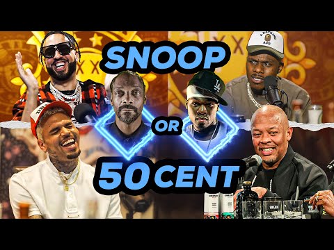 Snoop Dogg or 50 Cent ? | 2 Biggest Hip Hop ICONS 🔥👀