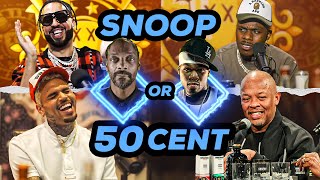 Snoop Dogg or 50 Cent ? | 2 Biggest Hip Hop ICONS 🔥👀