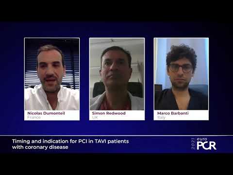 Timing and indication for PCI in TAVI patients with coronary disease - EuroPCR 2021