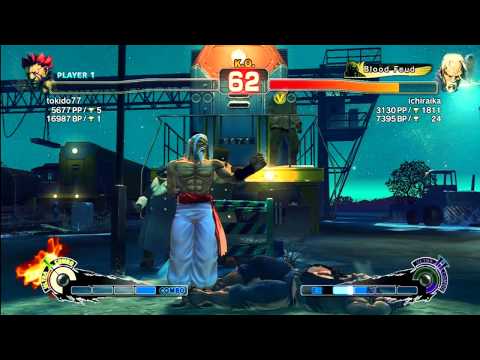 SSF4 AE: tokido77 (Akuma) VS ichiraika (Gen)