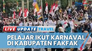 Semarak HUT ke-78 RI di Fakfak, Para Pelajar PAUD hingga SMP Ikuti Karnaval dengan Berbagai Kostum