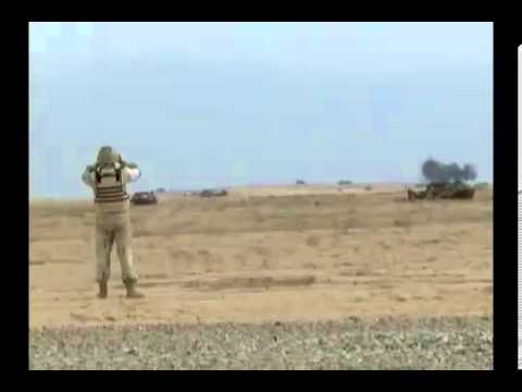Iraqi Army T 72 Live Fire