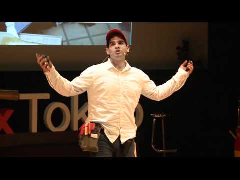 Carlos Miranda Levy speaking at TEDxTokyo