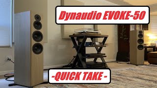 Video thumbnail for The EVOKE 50 from Dynaudio - Knocking my EMIT 50 off the throne?!?! by ABX Audiophiles