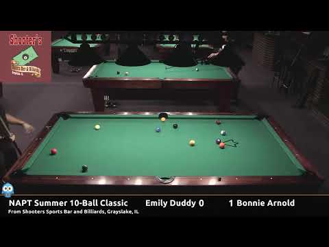 Emily Duddy vs Bonnie Arnold - NAPT 2016 Summer 10-Ball Classic