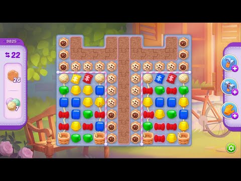 Homescapes Level 9825 No Boosters Gameplay