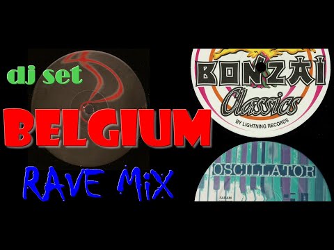 Belgium Rave mix - Trance & Techno | Belgian Vinyl MiX | Bonzaï Oscillator Fuse Dance Opera DiKi