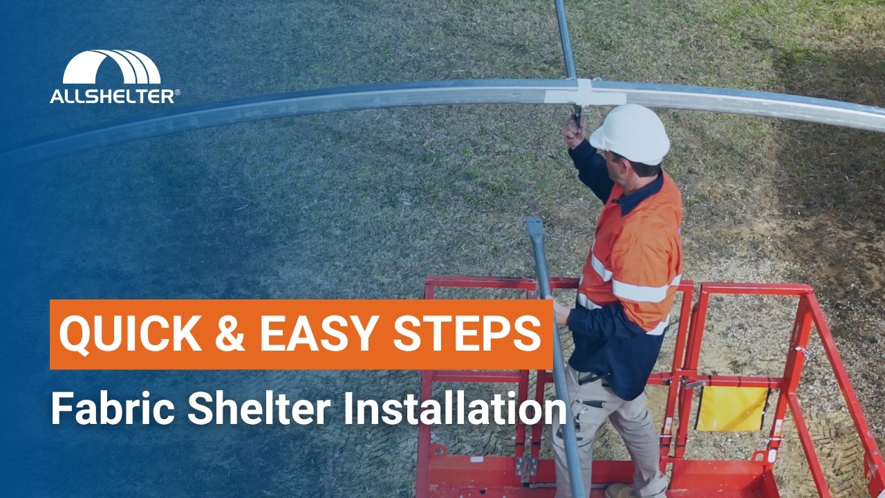 Quick & Easy Steps | Fabric Shelter Installation
